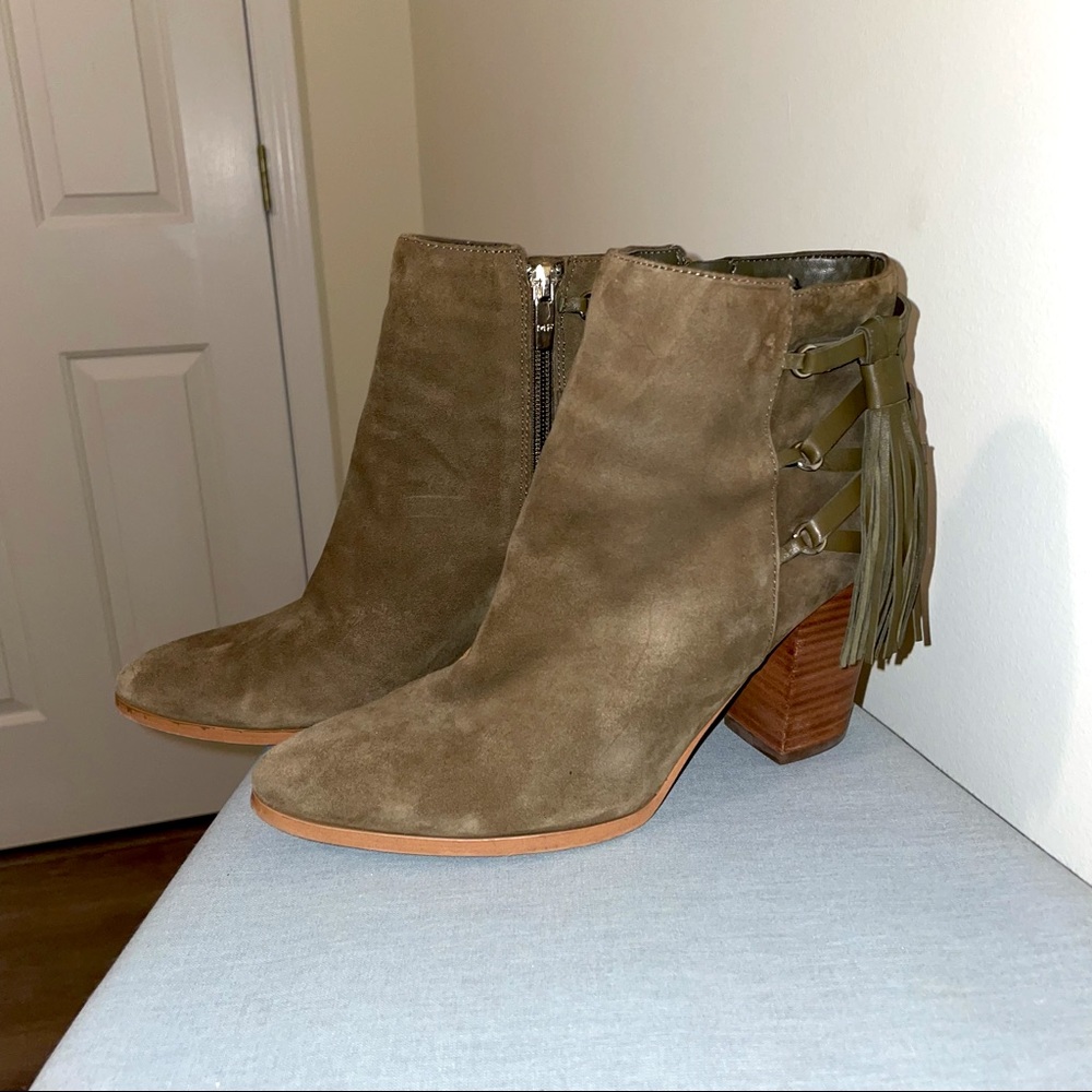 Mark Fisher Green Booties